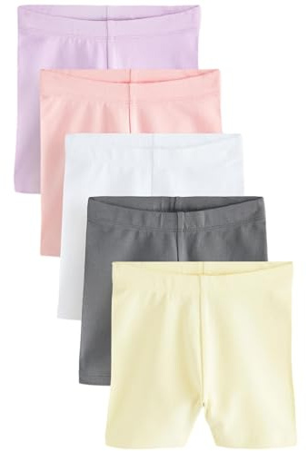 NEXT Mädchen Radlershorts, 5er-Pack Mehrfach 92-98