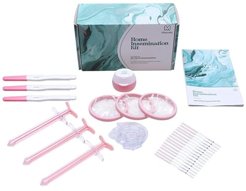 Ultimate Home Insemination Kit – 3-Cycle Supply | Self Insemination Kit with Patented Applicator Design, Conception Aid, Ovulation & Pregnancy Tests, Safe/Sterile, Instructions Included
