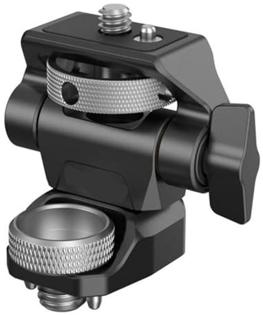 LTMSAQRS Compatible DSLR Camera Adjustable Camera Monitor Holder Swivel and Tilt Adjustable Monitor Mount with ARRI-Style Mount 2903(ARRI Mount)