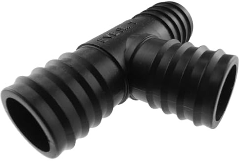 Pond Hose Connectors: T-Bend, Straight, Tap, Valve, Tee, Elbow, Flow Control, Adjustable, Leak-Proof Fittings for Water Pumps, Filters, and Irrigation Systems (Tee 50mm)