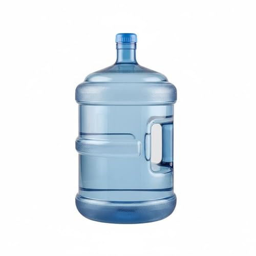 predolo Garrafón de Agua Potable Resistente a Impactos Garrafón Agua Paredes Gruesas Bidón de Plástico Reutilizable para Camping, Emergencia, Azul, S-cal 15L