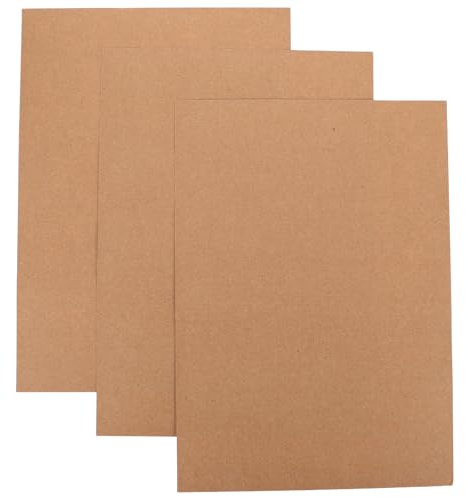 PERSELOSO Robuste Leichte Kartonbögen in Khaki 50 Stück aus Papier für Scrapbooking und Herstellung von Boxen oder Trennwänden für Kreative Bastelarbeiten