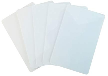 Kartenstudio Premium Plastikkarten/PVC Karten Weiss, 1-5000 Stück, Rohlinge, blanko, Kartendrucker, NEU! (500) BLAWEI100 85 x 54 x 0,76 mm