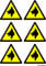 Ellis Graphix Warning Guard Dogs Security Stickers Set of 6 Beware of the Dog Shed Garage Car Van Small Stickers Signs (TM)