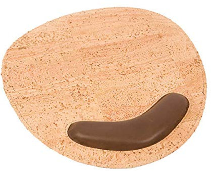 Biosughero - Tapis de souris en liège ergonomique mod. Beige