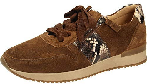 Gabor Jollys - Stivali da donna, Braun Whisky Kombi, 35 EU