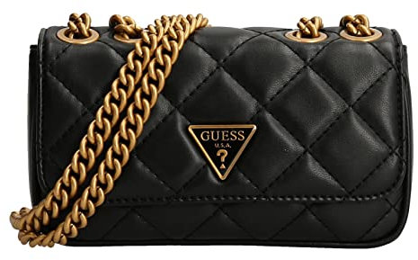 GUESS Damen CESSILY Micro MINI, Schwarz
