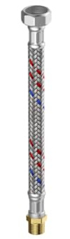 Meiflex Panzerschläuche für Heizung, Klima 3/4 Zoll, 700 mm