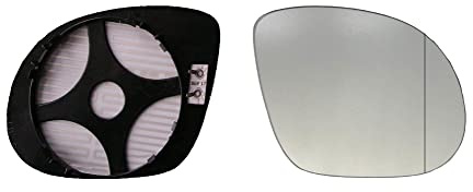 ASG Technik Außenspiegel Spiegelglas Ersatzglas kompatibel mit Opel Corsa C M3 Hagus (Nur für Corsa GSi)