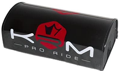 Rembourrage de guidon sans barre KRM noir/rouge