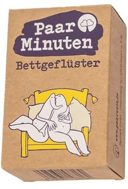 PaarMinuten Bettgeflüster – 53 spielerische Gesprächsimpulse für Paare und Eltern, Liebevolle Paar Gesprächskarten, Fragespiel zu Intimität und Nähe für zweisame Paarmomente … (C) BETTGEFLÜSTER