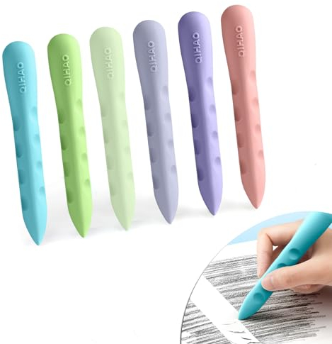 RZMZBY 6 gomme da cancellare per bambini, in gomma, per bambini, per la scuola, articoli di cancelleria (10 x 1,5 cm)