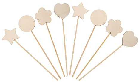 SAFIGLE 8st Zauberstab Aus Holz Zauberstab Basteln Bausatz Zur Herstellung Von Zauberstäben Feenzimmer Dekor Feenholzanhänger Holzprinzessin Zauberstab Cosplay Hölzern Kind Holzstücke