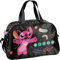 Goldkids Handtasche Sporttasche Stitch Motiv Trainingstasche Schultertasche Tasche Reisetasche Sport Bag inkl. leuchtender Anhänger