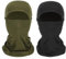 EUPSIIU 2 Stück Sturmhauben, Gesichtshaube, Hals Gaiter, UV Schutz Gesichtshaube, Winter Skimaske Motorrad und Fahrrad Gesichtsmaske, Schlauchtuch für Damen Herren, Einheitsgröße (Schwar, Armeegrün