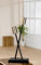 GILDE Tischleuchte Cross, Metall, schwarz 42x18x10cm
