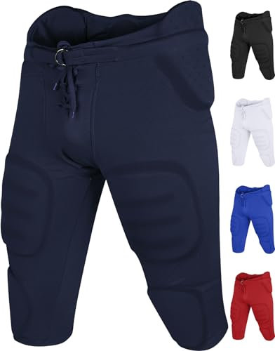 Penveer Fußballhose für Jugendliche, integrierte Sicherheitshose, bequem, für Jungen, Marineblau, XX-Small