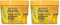 Garnier Fructis Hair Food Mascarilla Banana 3 en 1 - 400 ml (Paquete de 2)