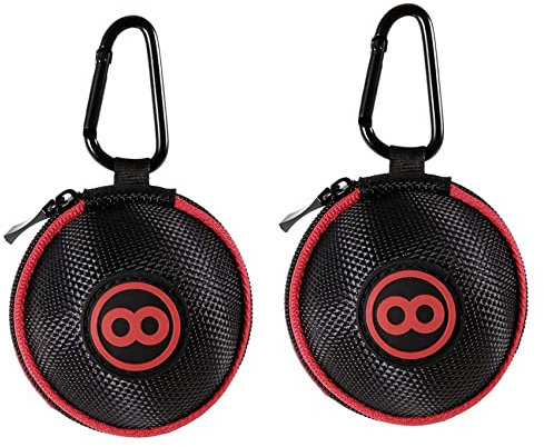 Umsoxhy 2X Aufsteckbare Queue Tasche, Queue Tasche Zum Anbringen Von Queue Kugeln, Pool Kugeln, Billard Kugeln, Training Ball EIN Ihrer Queue Tasche