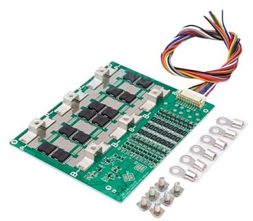 HPHPH Carte de Protect de Batterie 8S 24V 29.2V 130A 180A, BMS Balance for Batteries 3.2V 100Ah 200Ah 280Ah 320Ah pour Module de Batterie au Lithium Li-ION(8S 180A BMS)