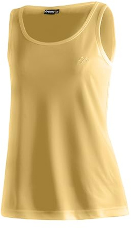 Maier Sports Petra, Ärmelloses Damen T-Shirt, Outdoorshirt | Mit Rundhals für Wandern und Freizeit, Dryprotec Technologie für schnelles Trocknen, Perfekt für den Sommer