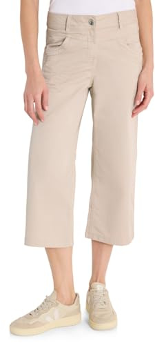 Cecil Damen High Waist Flared Leg Hose im Loose Fit 3818128