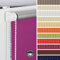 Klemmfix-Rollo Verdunklung mit Thermobeschichtung inkl. Klemmträger 060 x 150 apfelgrün, Verschiedene Größen und Farben
