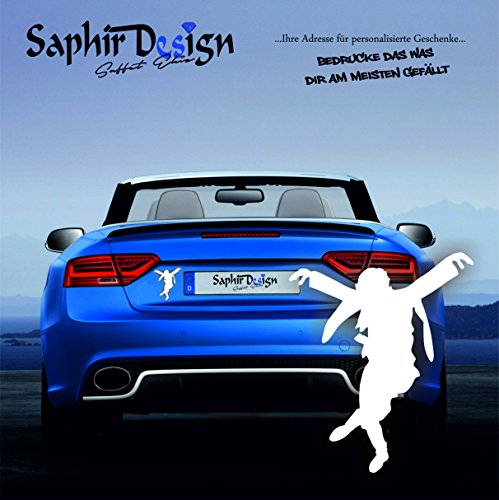 Saphir Design EFE/Kolbastı/Türkiye/Sehr Coole Autoaufkleber / 10x12cm / M132 Farbe Weiss