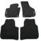 Skoda 3T1061404 Prestige Textil Fußmatten 4X Stoffmatten Premium schwarz mit SUPERB Schriftzug