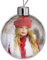 Turquoise Pixly® Large Personalised Christmas Xmas Photo Bauble Decoration Ornament Gift