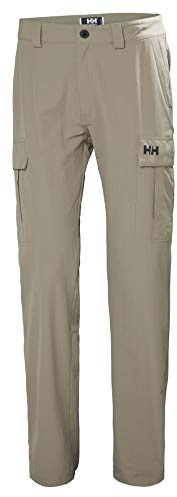 Helly Hansen Men's Quickdry Sun Protection Durable HH QD Cargo Pant, 720 Fallen Rock, 38 UK