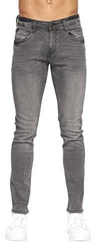Duck and Cover - Mens 'MAYLEAD' Everyday Essential Slim Fit Jeans (36W / 32L, Grey)