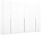 Rauch Möbel Alabama Schrank Kleiderschrank Drehtürenschrank Weiß 6-türig inklusive Zubehörpaket Classic 3 Kleiderstangen, 6 Einlegeböden BxHxT 271x210x54 cm