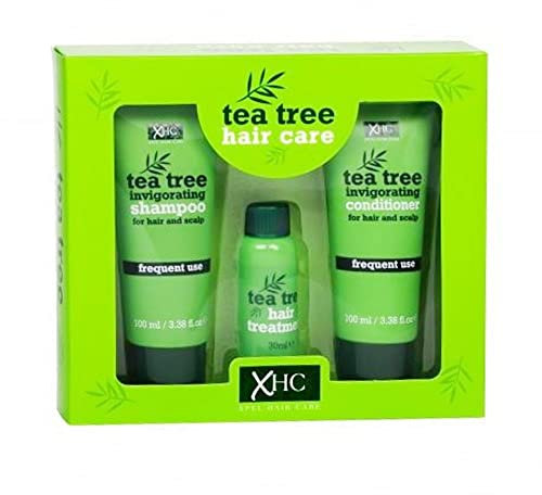 XHC TEA TREE OIL GIFT SET SHAMPOO, CONDITIONER, HAIR TREATMENT HAIR AND SCALP
