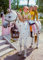 Postkarte LUSTIG - Motiv: PL PIPPI UND FREUNDE AUF KLEINER ONKEL, Anlass: Kindermotive Film, Künstler/Verlag: KARTENKOMBINAT ©AB Svensk Filmindustrie/I.Nilsson, Größe: A6