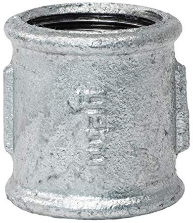 Muffe 1/2 IG/IG - Fitting aus Temperguss feuerverzinkt - Formteil Nr.270 - qpool24
