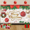 VICSOM Weihnachts Banner Dekoration, Extra Große Frohe Weihnachten Banner, Weihnachten Hintergrund Banner, Weihnachten Hintergrund Banner für Indoor Outdoor Weihnachten Hängen Foto Party Deko
