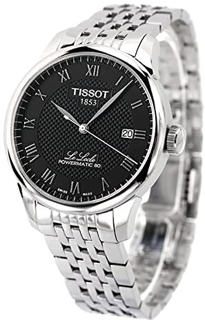 Tissot T-Classic Le Lock Automatik Herrenuhr 80 39 mm Mit Automatikaufzug T0064071105300 [Parallelimport], Schwarz, 10 Stück, Armbandart