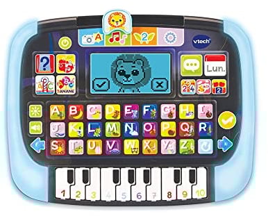 VTech- Tablette P'tit Genius Magic Light, Tablette Enfant - 2/5 Ans - Contenu en Français