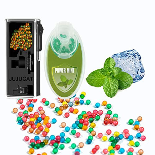 Kügelchen, Premium Aroma Kapsel Set Menthol | DIY Click Filter Kugeln