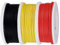 Xiatiaosann 26AWG Kit de cables de conexión Cable eléctrico de calibre 26 300V Aislamiento de PVC Cables trenzados cobre estañado 3 colores (negro, rojo, amarillo) 7 m/23 pies cada kit surtido cables