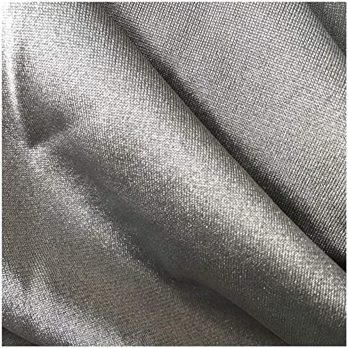 ADSWIN Nano Silver Fibre Fabric, Block Signals (WiFi, Cell, Bluetooth, RFID, EMF Radiation), Radiation-Resistant Clothing Made (Size: 2 x 1.5 m)