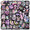 56PCS Pastel Goth Stickers - Cool Gothic Designs for Teens Boys & Girls - Vinyl Skateboard Guitar Door Laptop Luggage Car Bike Water Bottle Birthday Party Supplies