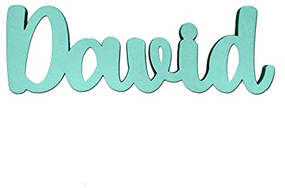 Bewood Design - Nombre personalizado en madera para pared. Nombre puerta habitación.