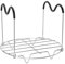 Steamer Rack Trivet with Heat Resistant Silicone Handles for Instant Pot Pressure Cooker Pot (for 3qt)