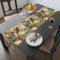 Annauiy Tischläufer Modern,Tischläufer Chinesisches Aquarell,100% Polyester, Abwaschbar,Schimmelt Nicht leicht-Tischläufer für Essen,Zuhause,Hochzeit,Bankett,Buffet(40cm x 140cm)