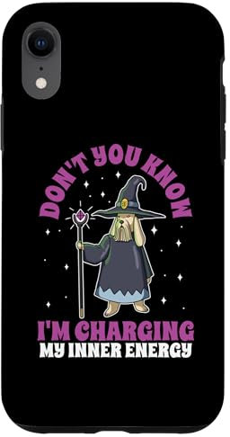iPhone XR spiritual wellness to charging inner energy self growth Case