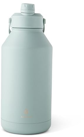 Manna Ranger Doppelisolierte Edelstahlflasche, 1,8 l, Cool Fern