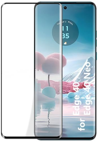 Kepuch Protector de Pantalla para Motorola Edge 40 / Edge 40 Neo - Vidrio Templado 2 Paquetes