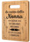 Gleevara Regalo Nonna, Regalo Nonna Compleanno - Tagliere Utile in Bambù, Regali Speciali dai Nipoti per la Nonna, Regalo Nonna Cucina, Regali Festa dei Nonni